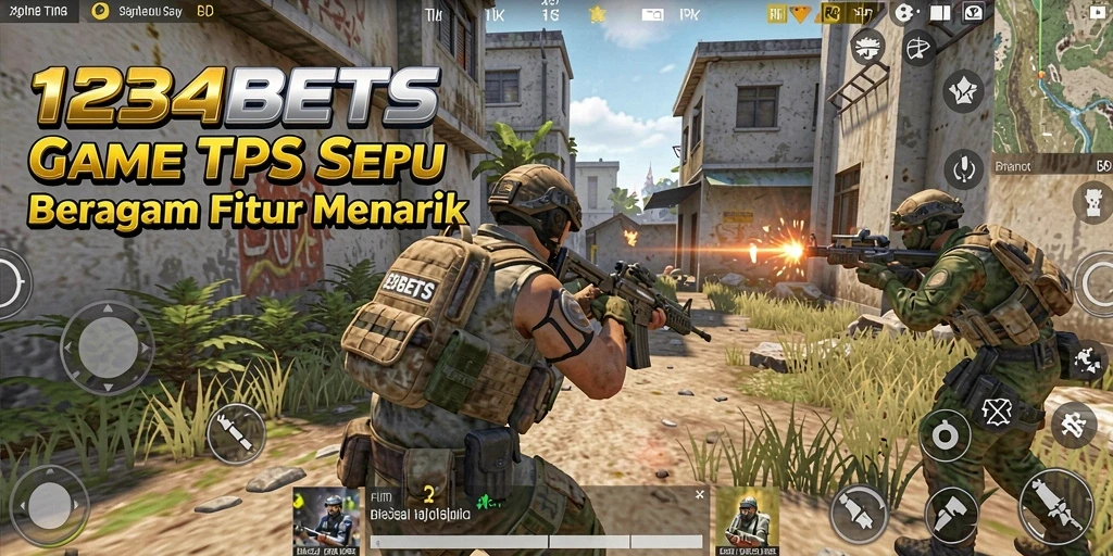 Tampilan gameplay seru dan menegangkan dari 1234BETS.