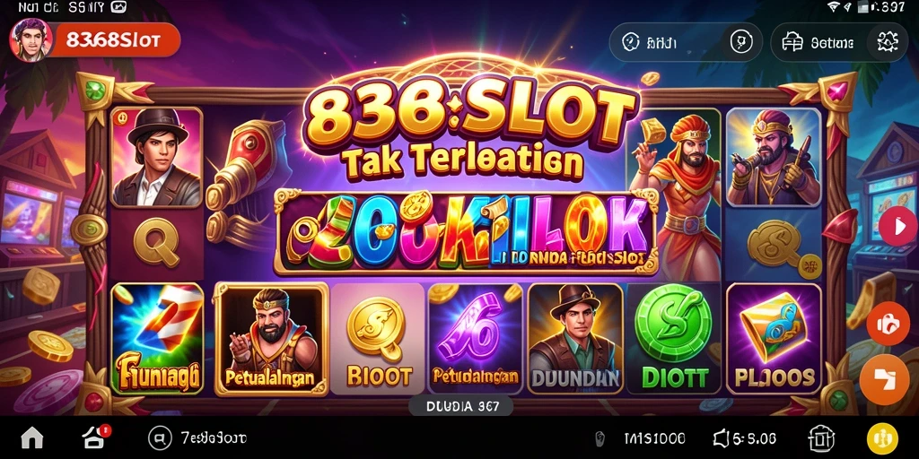 Tampilan gameplay Open World yang menakjubkan dari 8368SLOT.