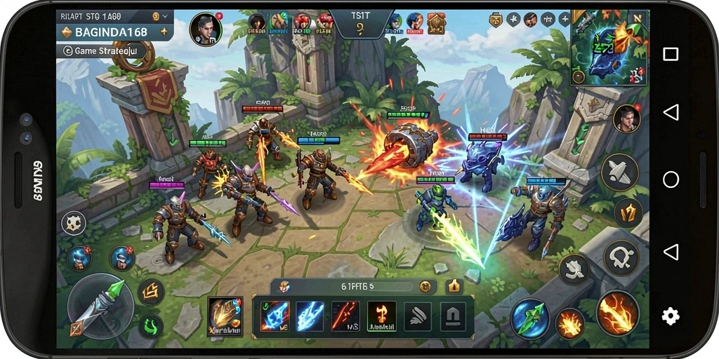 Screenshot utama BAGINDA168 menunjukkan gameplay mengasyikkan.