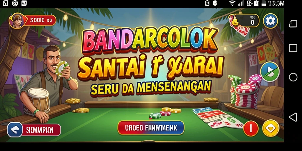 Screenshot utama BANDARCOLOK menampilkan momen gameplay seru.