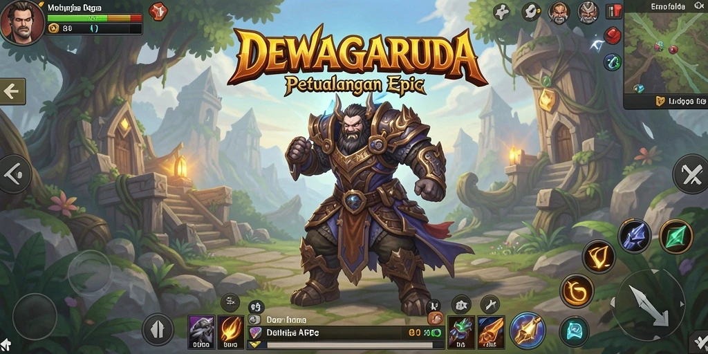 Tampilan menyeramkan dalam pertempuran epik di DEWAGARUDA.
