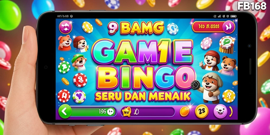 Tampilan gameplay Bingo yang seru dan interaktif.
