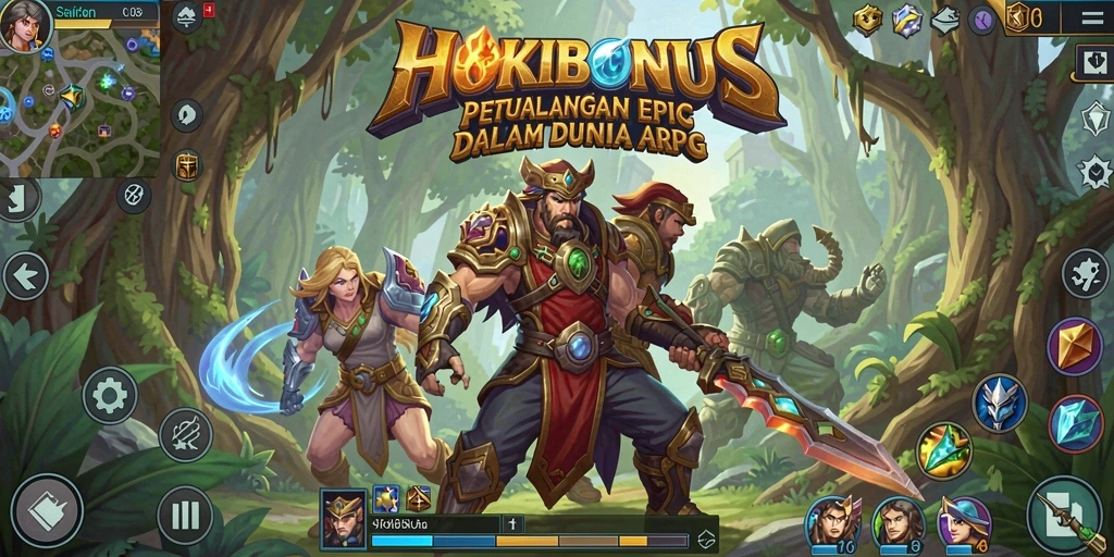 Gameplay HOKIBONUS yang penuh aksi dan petualangan.
