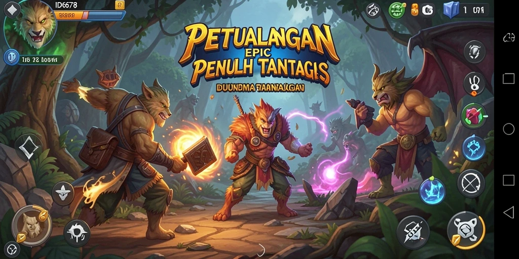 Screenshot menampilkan gameplay seru dalam ID678 yang mengasyikkan.