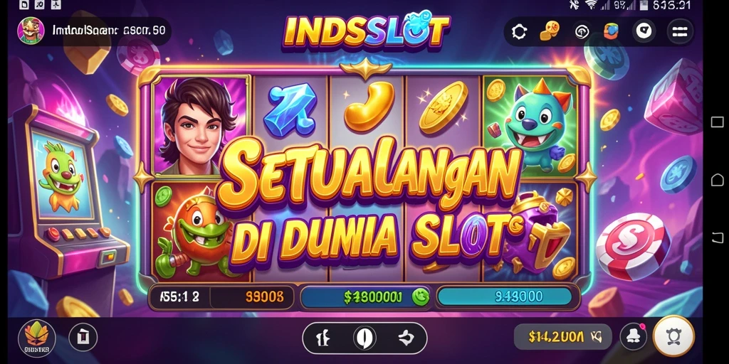 Tampilan gameplay seru dari INDSLOT yang menampilkan slot menarik.