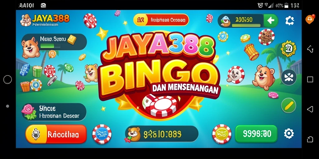 Tampilan gameplay Bingo yang seru dan interaktif di JAYA388.