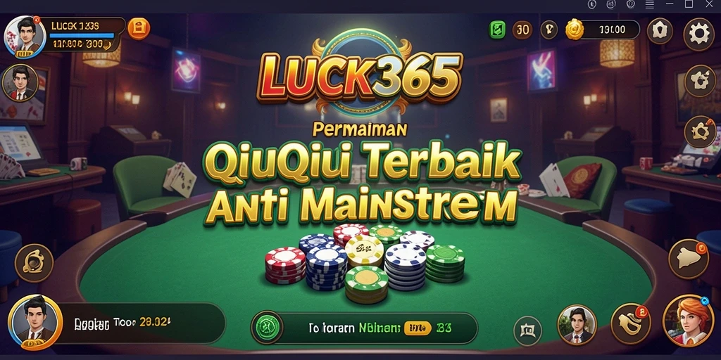 Tampilan gameplay QiuQiu di LUCK365 yang menarik dan seru.