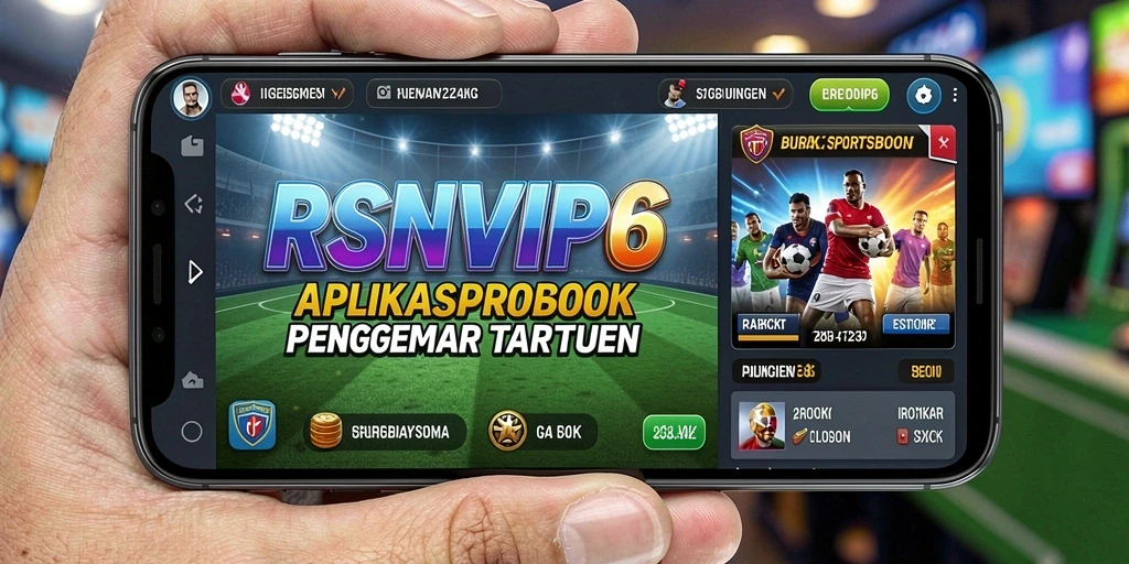 Tampilan menarik dari gameplay Sportsbook di RSNVIP6.