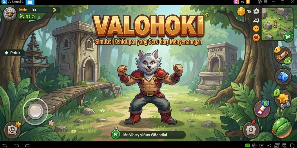 Screenshot gameplay VALOHOKI yang menampilkan keseruan simulasi.