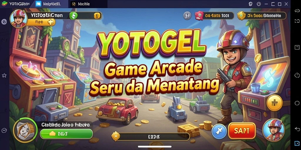 Tampilan gameplay seru dan menantang dari YOTOGEL.